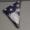 American Flag 4x6 FT Embroidered Stars, Sewn Stripes, Brass Grommets USA US Flag Polyester Long Lasting for Outdoor Use