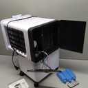 4 Wheel Mobile Evaporative Air Cooler with Ice Spray Humidifier 12L Detachable Water Tank Portable Fan for Home Office