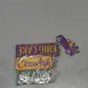 Lineshading 4 Pcs Mardi Gras Table Decor Rustic Wooden Book Sign Carnival Tiered Tray Decor Farmhouse Tabletop Sign Centerpieces for Mardi Gras Carnival Home Shelf Decoration