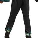 Disguise Minecraft Warden Costume, Official Deluxe Minecraft Costume for Kids with Headpiece and Jumpsuit, Child Size (4-6) (S)