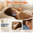 Pillow Speaker for Sleeping, 2026 Mini Bluetooth Pillow Speakers, Ultra-Thin Under Pillow Speaker with White Noise Machine Timer, Wireless Sleep Aid for Stereo Bass, Sleep Music, Mini Portable