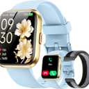 Smart Watches for Women (Android/iPhones), 120+ Sport Modes Fitness Tracker Watch with SpO2/Heart Rate Monitor, Steps/Sleep Tracker, 1.85" HD Smart Watch with Bluetooth Calls/Messages, 3ATM waterproof
