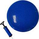 Inflatable Balance Disc Wobble Cushion to Improve Balance Fitness and Core Stability