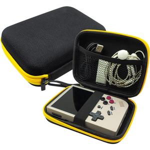 Miyoo Mini Plus Hard EVA Portable Case for RG35XX / RG353VS Storage Box Handheld Bag Retro Game Console Accessories Purple