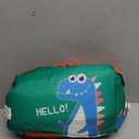 HeySplash Swim Vest for Kids, Toddler Pool Floaties, Children Swimming Vest with Adjustable Strap, Swim Jacket Water Wing Arm Float, Puddle Sea Beach Boat Jumper Boy Girl Baby (K Green Orange Dinosaur)