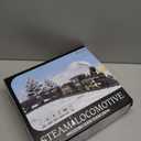 Gloween Train for Christmas Tree - Christmas Train Sets for Under The Tree, Electric Train Toy with Steam, Light & Sound, Great for 3 4 5 6 7 8+ Year Old Kids Toddler - MT241008