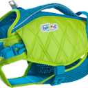 Outward Hound Standley Sport Dog Life Jacket, High-Performance Ripstop Dog Life Vest for Swimming, Boating, and Water Safety, XL, Green (X-Large (Chest Girth: 33"-44"))