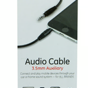 3ft. Audio Cable 3.5 mm Auxiliary