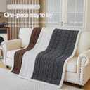 Couch Cover For dogs washable,Funny Fuzzy Pet Couch Cushion Covers For Sofa, Non Slip Couch Covers For 3 cushion couch sofa pet friendly,Dog Bed Mat ,sofa pads for couch (Coffee color,27.5x82.6 inch)