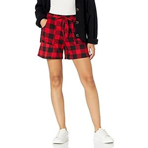 Star Vixen Women's Paperbag Waist Shorts, XL