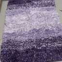 OLANLY Bathroom Rugs Mat 24x16, Extra Soft Absorbent Microfiber Bath Rugs, Rubber Backing, Quick Dry, Machine Washable Bath Mats for Bathroom Floor, Tub and Shower, Home Decor Accessories, Violet
