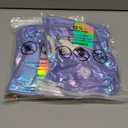 2 x Hiroyuki Iridescent Makeup Bag, 14 inches Cosmetic Bag, Large Capacity Travel Pouch (Face, blue)