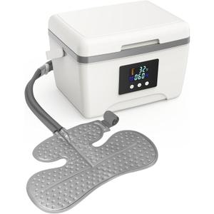 Ice Machine for Shoulder After Surgery with Programmable Panel, Timer Looped Cold Therapy Machine Shoulder with Leakproof Quick Connector, Upgrade Pad, Shoulder Ice Machine for Rotator Cuff Recovery