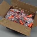 Honeywell Howard Leight by Maximum Corded Disposable Foam Earplugs, 100 Pairs, Orange