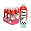 PRIME Hydration CHERRY FREEZE, Sports Drinks with Coconut Water, Electrolyte Enhanced to Replenish Fluids, Zero Added Sugar, B Vitamins, Antioxidants, Made with Natural Flavors, 16.9 Fl Oz 12 Pack (EXP 11/19/27)