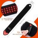 Red Light Therapy for Wrist, Carpal Tunnel Support Device with Heat Vibration, Wrist Massager with 36 LED 660nm/850nm, Cordless Heating Pad Wrap, 3000mAh Rechargeable for Hand Comfort Daily Relaxation