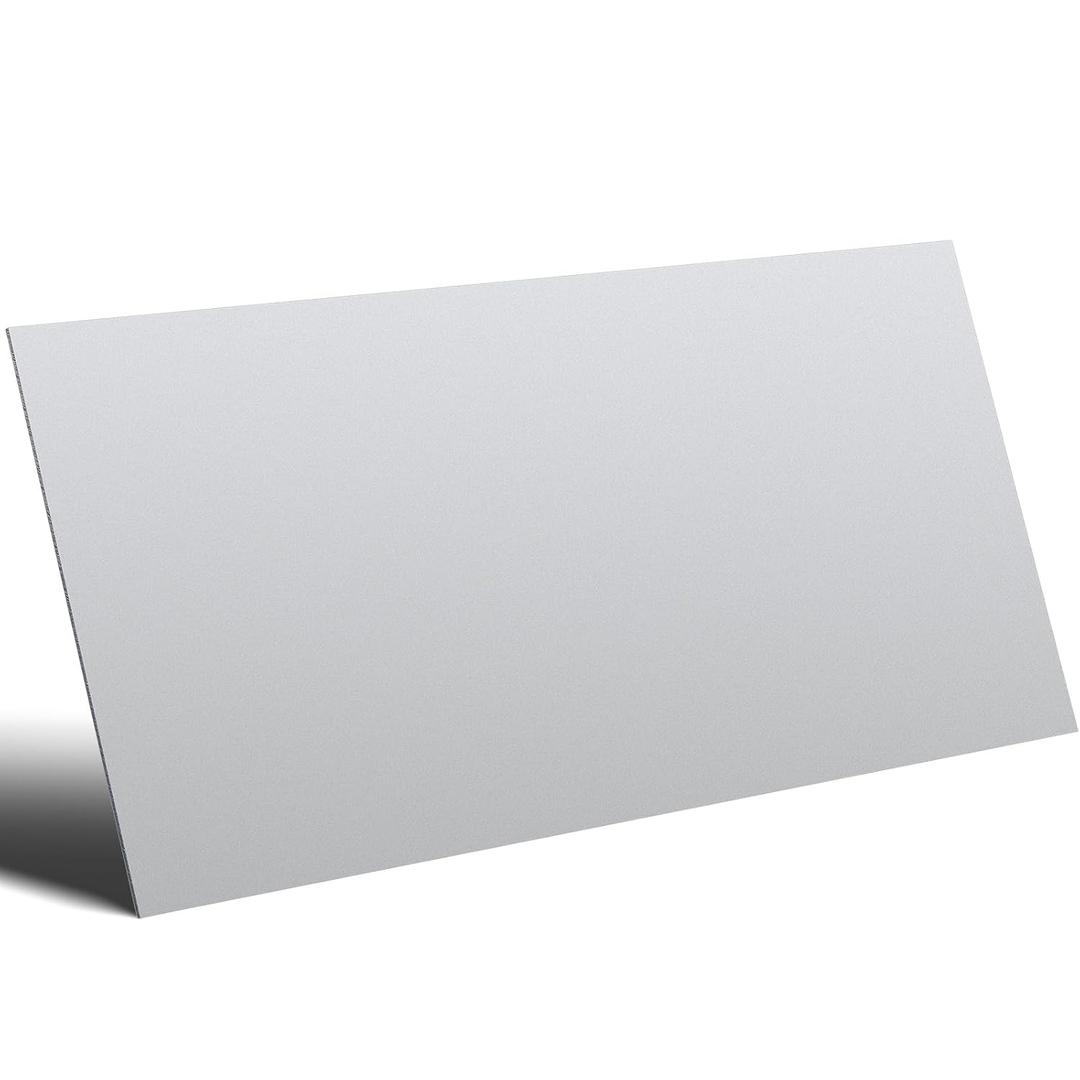Photect 304 Stainless Steel Sheets, 24'' x 12'' x 1/8'' Thickness Stainless Steel Plates Shim Plate Metal Sheet for Kitchen DIY Crafting