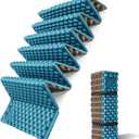 Foam Camping Pads for Hiking, Ultralight Closed Cell Mattress, Waterproof Soft Mat for Adults, Wide Picnic Yoga Mats, Folding Sleeping Pad for Outdoor Backpacking (Blue-1Pack)