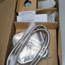 Moen Ronan Spot Resist Brushed Nickel Single-Handle Modern Tub and Shower Faucet with Square Handheld Rain Shower Spray Head Featuring Magnetix, Valve Included, 82022SRN