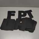 150-Piece Bulletin Board Letters for Classroom Decor, 7-inch Uppercase Letters & Punctuation Marks for Wall Decor with Adhesive Dots, Large Black Alphabet Cutouts for Back to School Bulletin Board