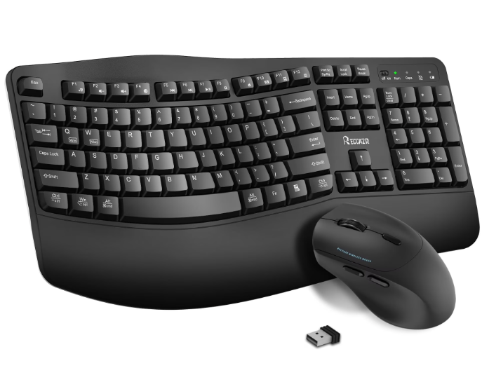 Wireless Keyboard and Mouse Combo