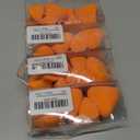 BEAUTYFACTOR Makeup Sponges 16 Pack, Ultra Soft Beauty Blenders for Flawless Foundation Application, Latex-Free & Hypoallergenic Makeup Sponges For Foundation, Powder, Cream,Liquid (Orange) Pack of 4