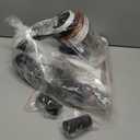 JIGOO Bed Vacuum Cleaner with Dust Sensor, Mattress Vacuum Cleaner with UV & Ultrasonic and High Heating, 13Kpa Suction 500W Powerful Double-Cup Handheld Vacuums (J300, Corded) (White)