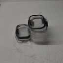 [5-Packs, 30 Oz] Glass Meal Prep Containers with Snap Locking Lids Glass Food Containers,Airtight Lunch Container,Microwave, Oven, Freezer and Dishwasher