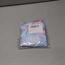 TENVDA Girls Swimsuit Summer Beach Sport Halter Bathing Suits One Piece Swimwear for 2-12 Years Old Kids (3-4T, Blue Marble-halter)