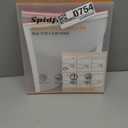 Shower Splash Guard Kit, Large Splash Guards for Bathtub Waterproof Self-Adhesive Shower Corner Guards to Keep Water in Shower or Bath, Pack of 2 (9.25 x 9.25 inches) (White)