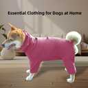 Dog Pajamas for Dogs, Suitable for Adult, Pet Jumpsuit Four-Legged Dog Clothes, Pet Clothing. (Red Color, 3XL)