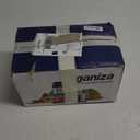 Ganiza Food Processor, 2-Speed Food Chopper Meat Grinder with 8 Cup Stainless Steel & 8 Cup Glass Bowls, Upgraded Button & Smart Overheat Protection Light - Includes Clean Brush, 2 Sets of Blades (Silver)