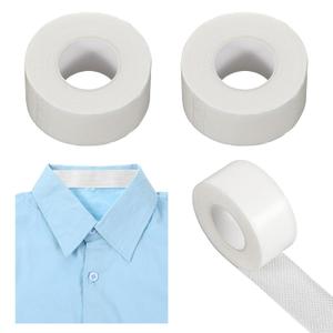 2 Roll Collar Protector for Shirts, Disposable Collar Protector Invisible Self-Adhesive Absorbent Sweat Shields Pad Collars Stays Sweat Pads for Shirt Neck Liner Hat Armpit Against Sweating Stain