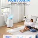 Midea 13,000 BTU ASHRAE (10,000 BTU SACC) Dual Hose Portable Air Conditioner with Inverter, Remote Control, Cools up to 450 Sq Ft, Smart Wi-Fi Connects to Alexa/Google Assistant, Window Kit Included