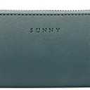 Doraking pen Case Cosmetic Makeup bag, stationery pouch PU Leather Small Pencil Pouch Students Zipper Bag for Pens, Pencils, Markers (Dark Green)