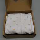 2-Pack Baby Sleep Sacks, Zipper Wearable Blanket - 0.5TOG Organic Cotton, Lightweight,Soft Cozy Toddler Sleeping Sack 6-12 months, Easy to Wear Large Newborn Transition Swaddles Sleepsacks (Roarsome)