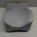 Long Knee Pillow for Side Sleeper Fully Support Thighs and Knees for Sciatica, Back, HIPS, Knees, Joints Pain Relief - Leg Pillow for Side Sleeping Between Legs Aligns Spine- Pure Gray (Large)