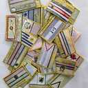 3 x Embroidered Iron on or Sew on Costa Rica Flag Patch for Hat Shirt Bag Jeans Badge Embroidered 2 Piece Patches Oblong Rectangle Shape DIY Accessories (Blue Costa Rica)