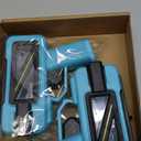 Geelin 2 Pack Squirt Spray for Cats Dogs Training Squirt for Cats Deterrent Water Spray Pistols for Dogs Pets Training(Square Style,Blue Black)