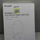 Brondell Bidet Toilet Seat Non-Electric Swash Ecoseat, Fits Elongated Toilets, White - Dual Nozzle System, Ambient Water Temperature - Bidet with Easy Installation