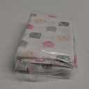Amazon Basics Kid's Soft Easy-Wash Lightweight Microfiber 3-Piece Sheet Set, Toddler, Pink Kitties