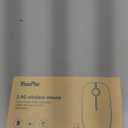 VssoPlor Wireless Mouse, 2.4G Slim Portable Computer Laptop Mouse with Nano Receiver Quiet Silent Optical Mice for Notebook, PC, Laptop, Computer-Black and Gold