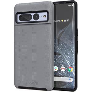 Crave Dual Guard for Google Pixel 7 Pro Case, Shockproof Protection Dual Layer Case for Google Pixel 7 Pro - Slate