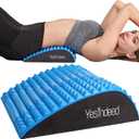 YESINDEED Back Stretcher Pillow Pain Relief for Lower Back, Lumbar Support, Posture Correction, Sciatica Aid, Orthopedic Design, Easy to Use at Home, Office, or Anywhere, Orthopedist Recommended