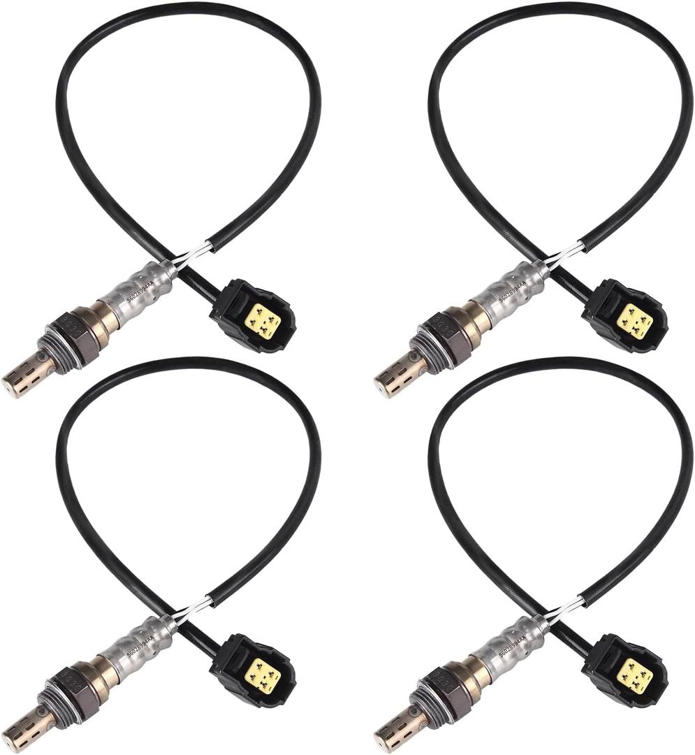 Oxygen O2 Sensor Upstream Downstream for Chry 300, for Dodge Challenger Charger Dakota Durango Grand Caravan Journey Neon Nitro, for Jeep Commander Grand Cherokee Wrangler JK 56028994AA, 56028994AB