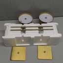 UME 3 Pack Cordless Table Lamp, Battery Operated Lamp - Portable Waterproof Rechargeable Table Lamp w/ 3 Color Temps & Stepless Dimming for Dinner, Desk, Cafe, Outdoor (Brushed Gold)