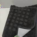 BEQHAUSE Dirt Trapper Door Mat 32" x 48", Waffle Door Mats Indoor Entrance, Dog Doormats for Mud Paws Absorbent and Dirt Resist Floor Mats Non-Slip Washable Rugs for Entryway Welcome Mat, Black