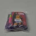 Purple Braiding Hair 20 Inch Pre Stretched Hair Long Straight Crochet Braids Yaki Texture Synthetic Fiber 4 Packs (Light Purple)