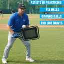 Pro Fungo Baseball Bat - 19oz Aircraft Aluminum Training Bat for Coaches & Parents, Perfect for Fly Balls, Grounders & Line Drives