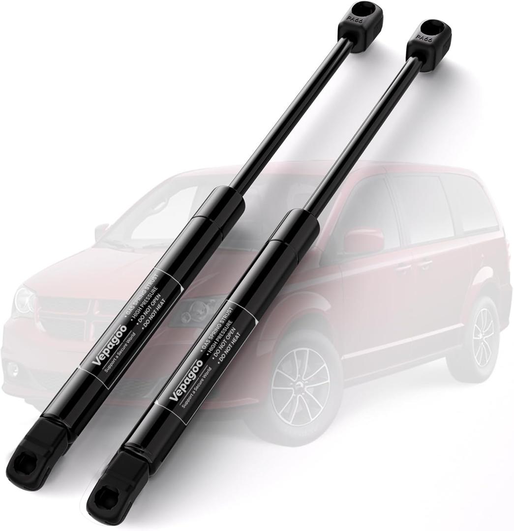 Vepagoo 6257 Rear Hatch Lift Gate Strut for 2008-2016 Chrysler Town & Country, 2008-2020 Dodge Grand Caravan, 2012-2015 Ram C/V Mini Passenger Van 4-Door Liftgate-W/O Power Liftgate, 95584